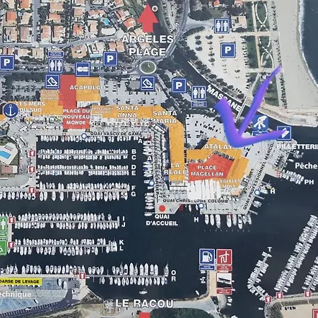 La Cellie Apartment Plage dʼArgelès